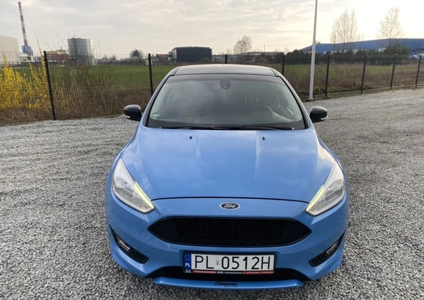 Ford Focus cena 45999 przebieg: 89000, rok produkcji 2017 z Krobia małe 667